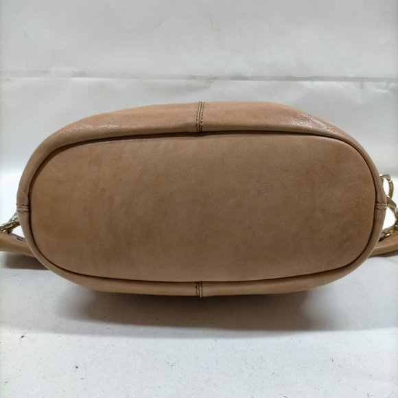 Auth Givenchy Hand Bag Beige Leather #61178G27 - Picture 4 of 9
